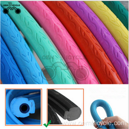 colored fixed gear bike tires solid noninflatable tire